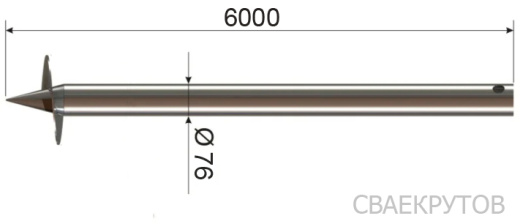 СВС 76x6000мм